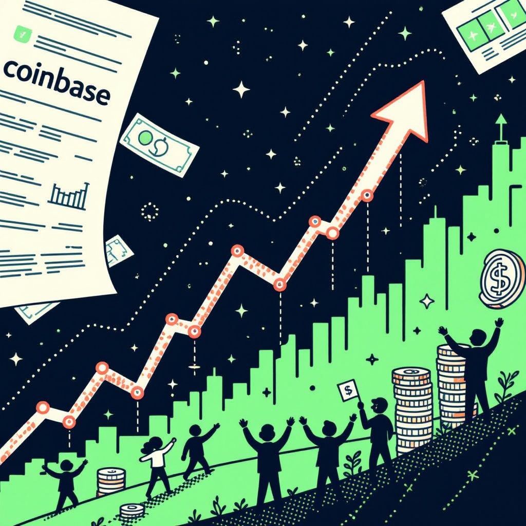 Coinbase Shares Surge Ahead of Earnings Amid Major Workforce Cuts