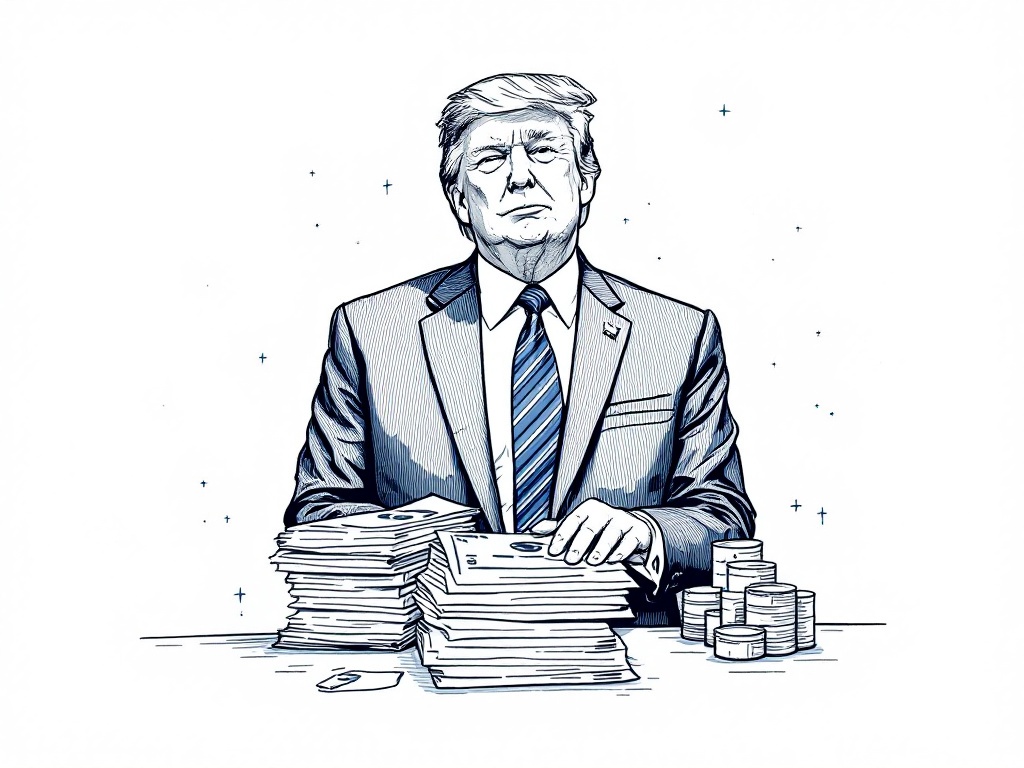 Trump Temporarily Halts Tariffs, Prepares for Apple's Massive U.S. Investment