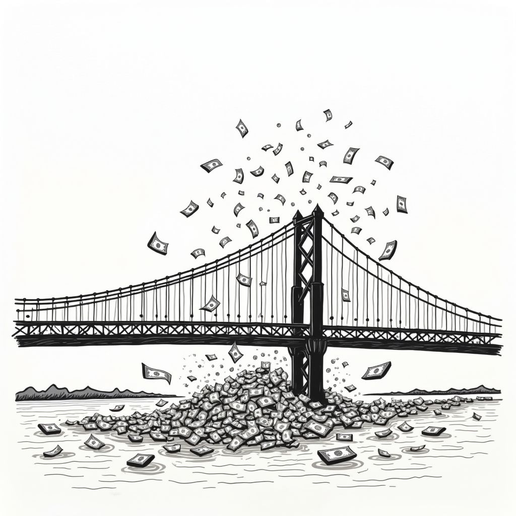 Space-Based Radars Expose Severe Risks in Aging North American Infrastructure