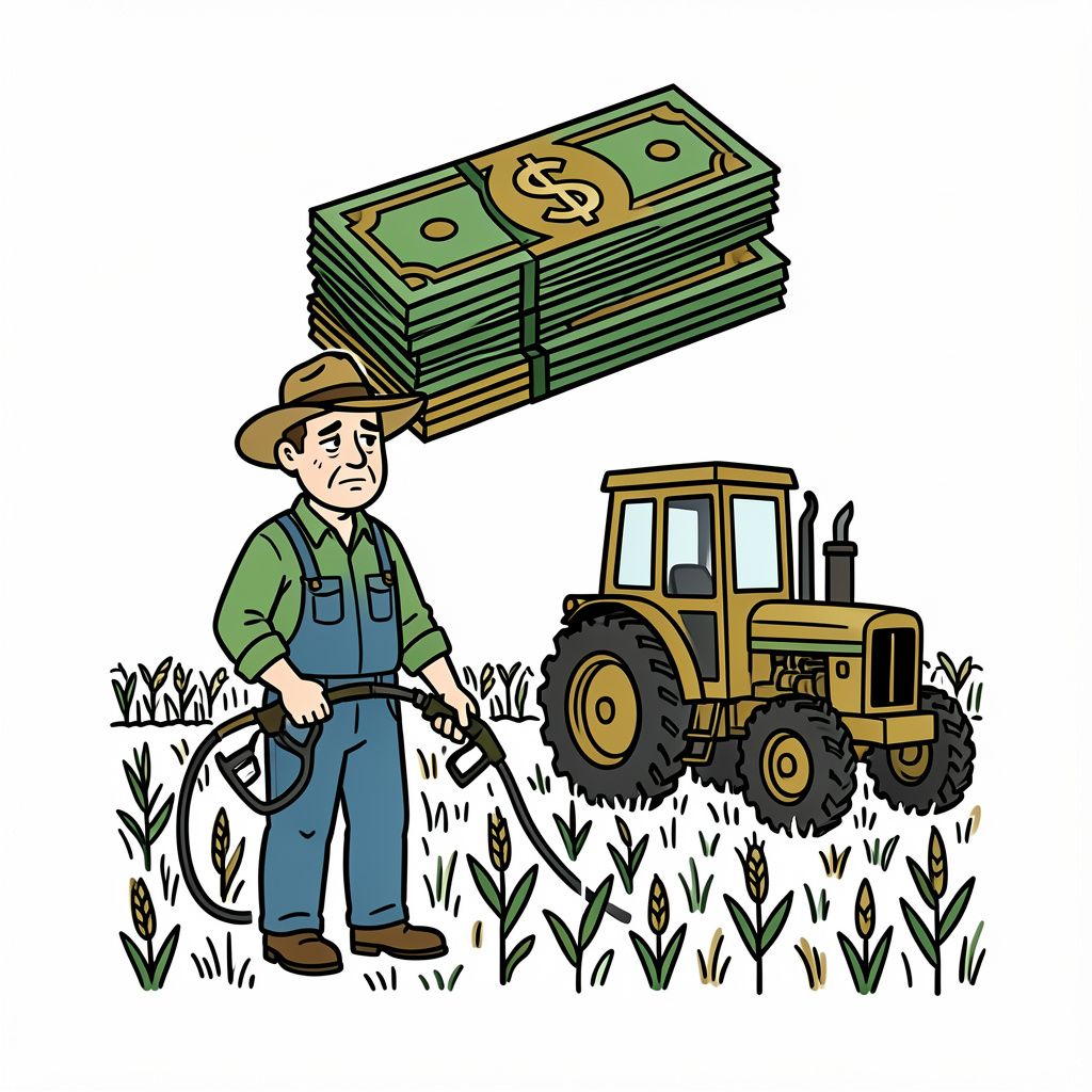Government Unveils $8 Billion Aid Package for Farmers Facing Record Fuel Costs
