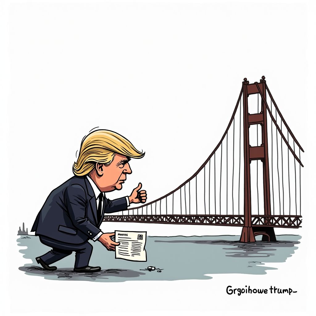 Trump Demands Ownership Stake to Permit Gordie Howe Bridge Opening