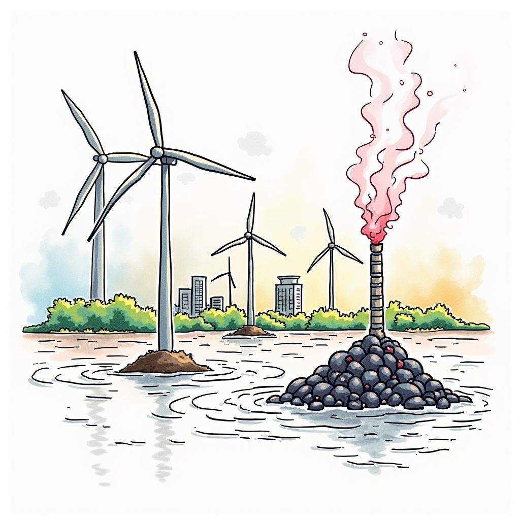 Global Power Emissions Flat as Asia's Green Push Counters US Coal Surge