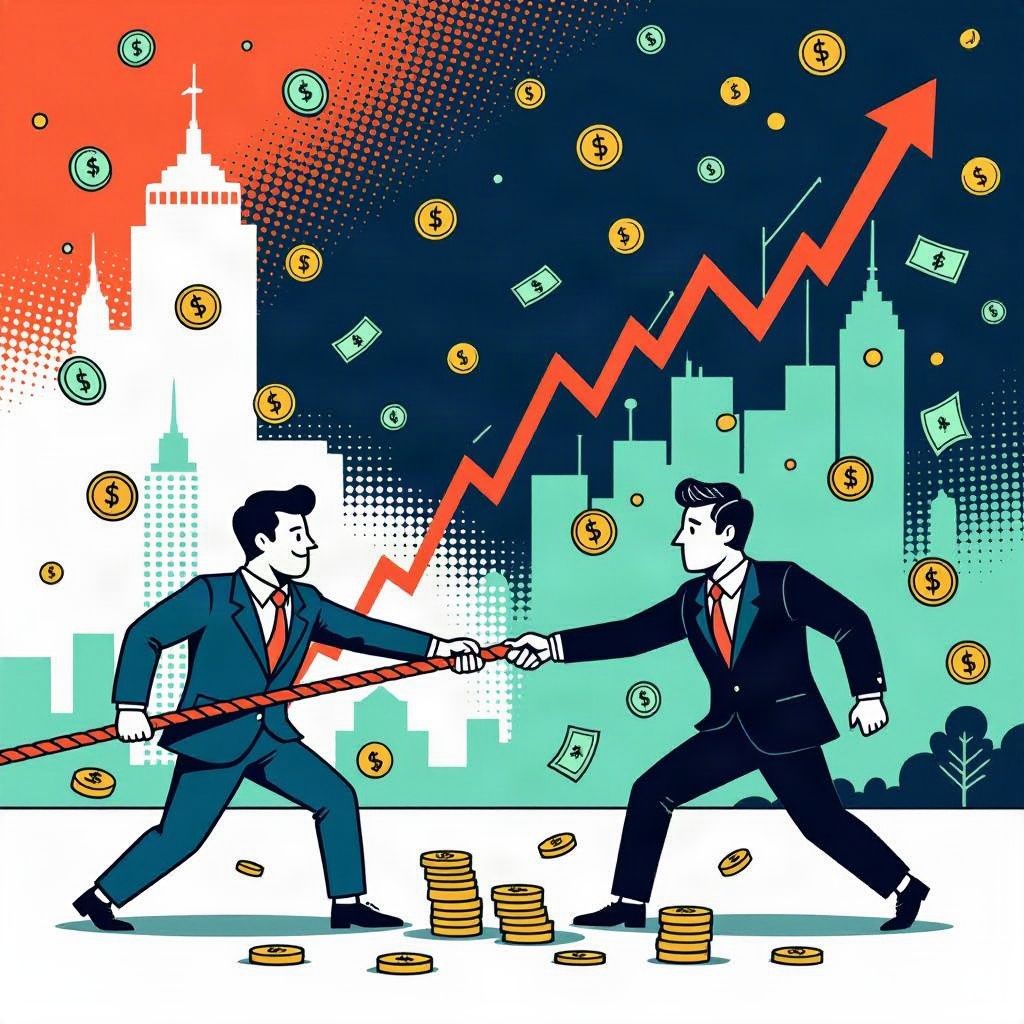 Big Tech Stock Bets Diverge as Corporate Insiders and Wall Street Funds Clash