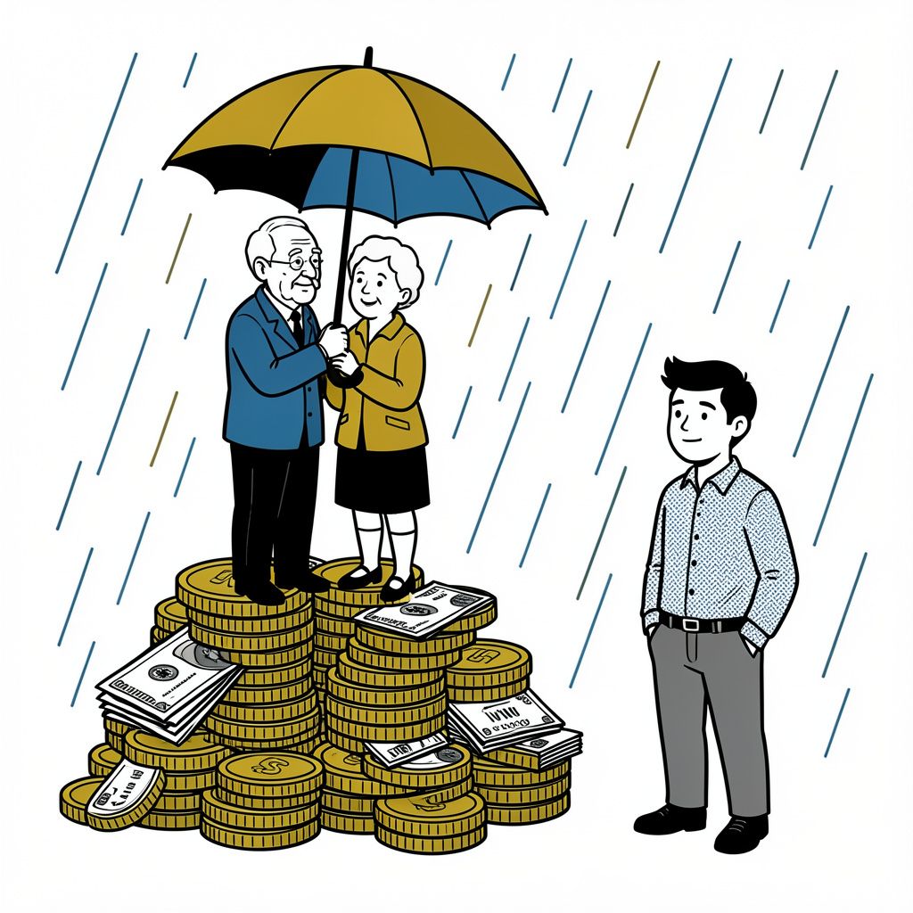 How Older Americans Came to Control Half of U.S. Household Wealth