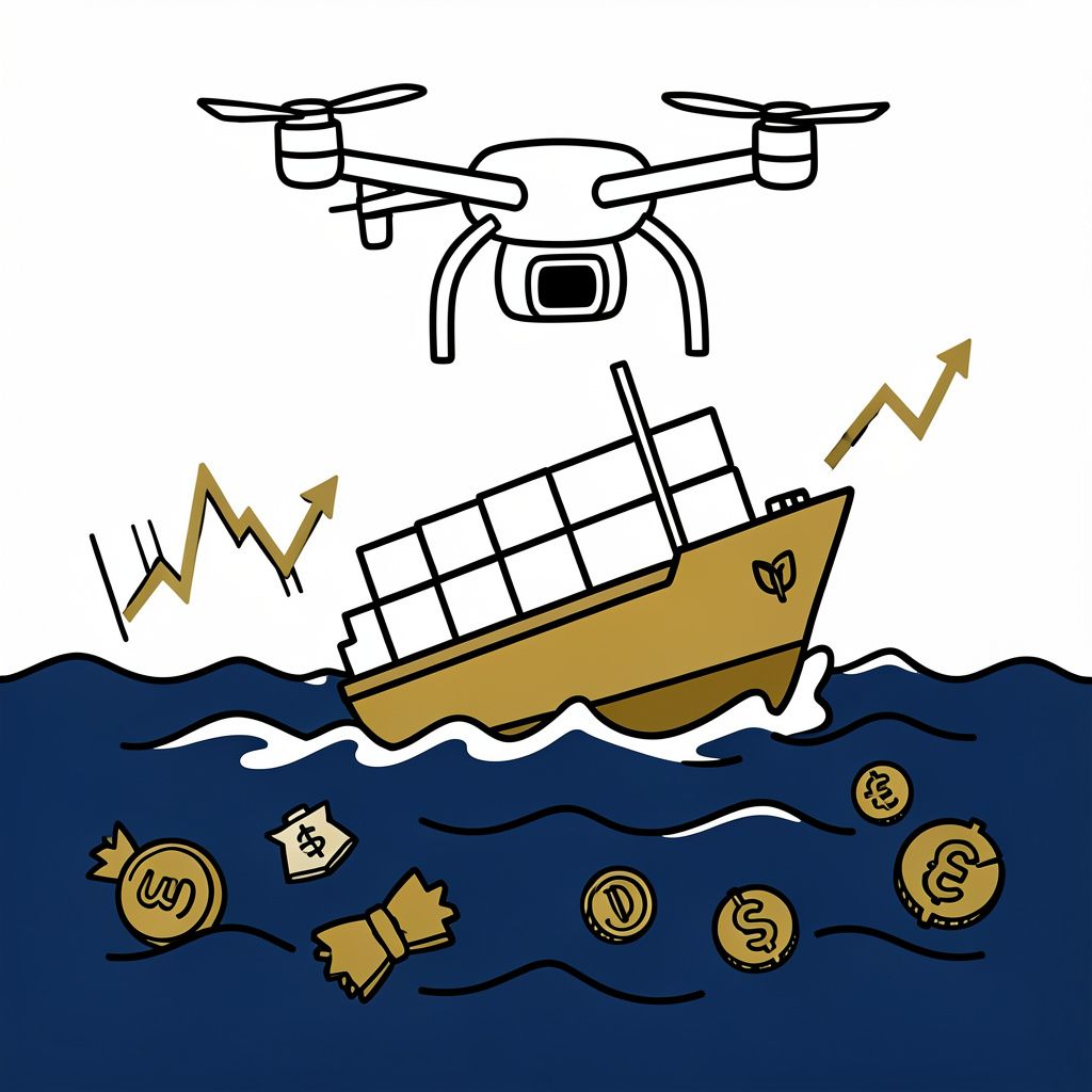 Drone Strikes Hit Commercial Cargo Ships in NATO Waters