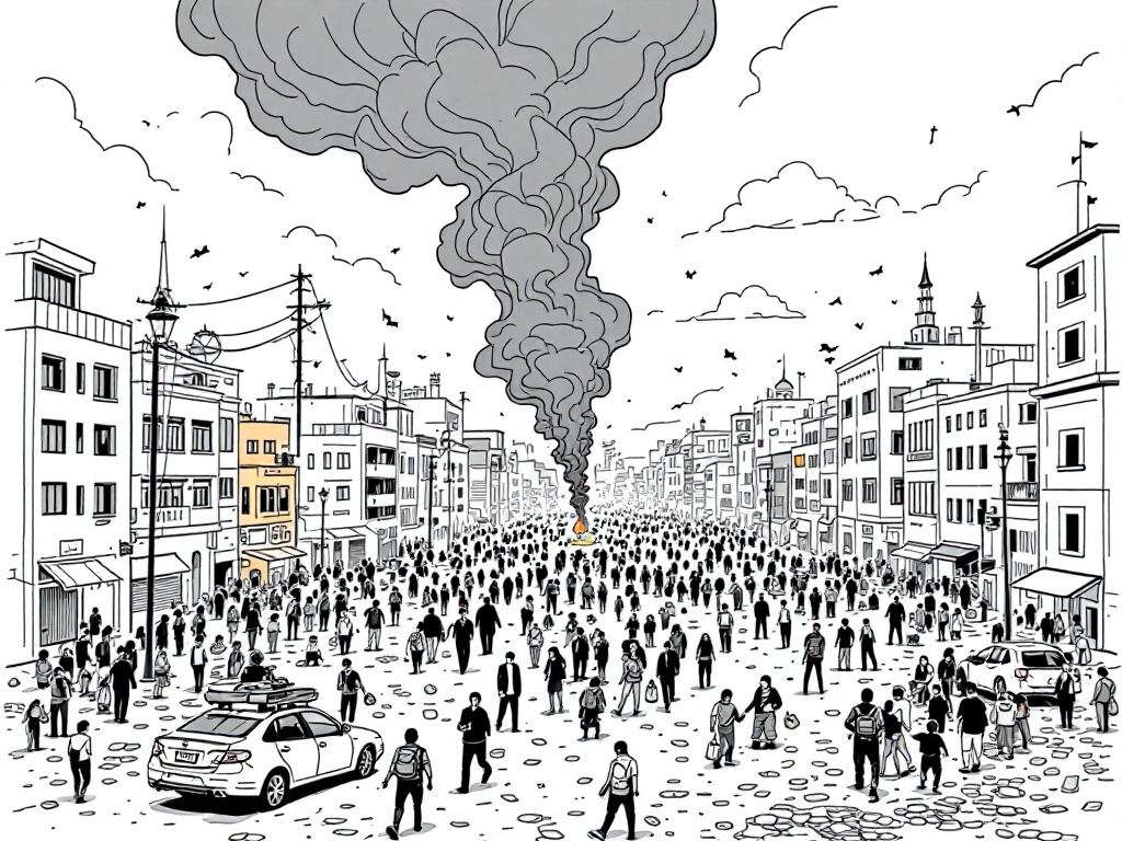 Israel Launches Ground Offensive in Gaza City, Sparking Mass Exodus