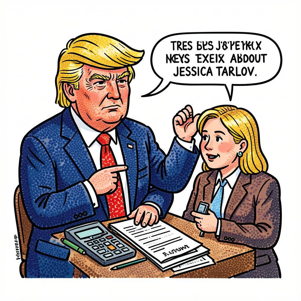 President Trump Pressures Fox News Executives to Remove Anchor Jessica Tarlov