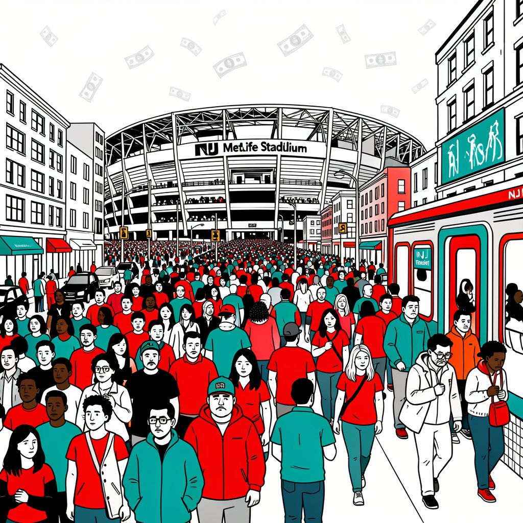 NYC Braces for Gridlock as 80,000 Fans Descend on World Cup Match