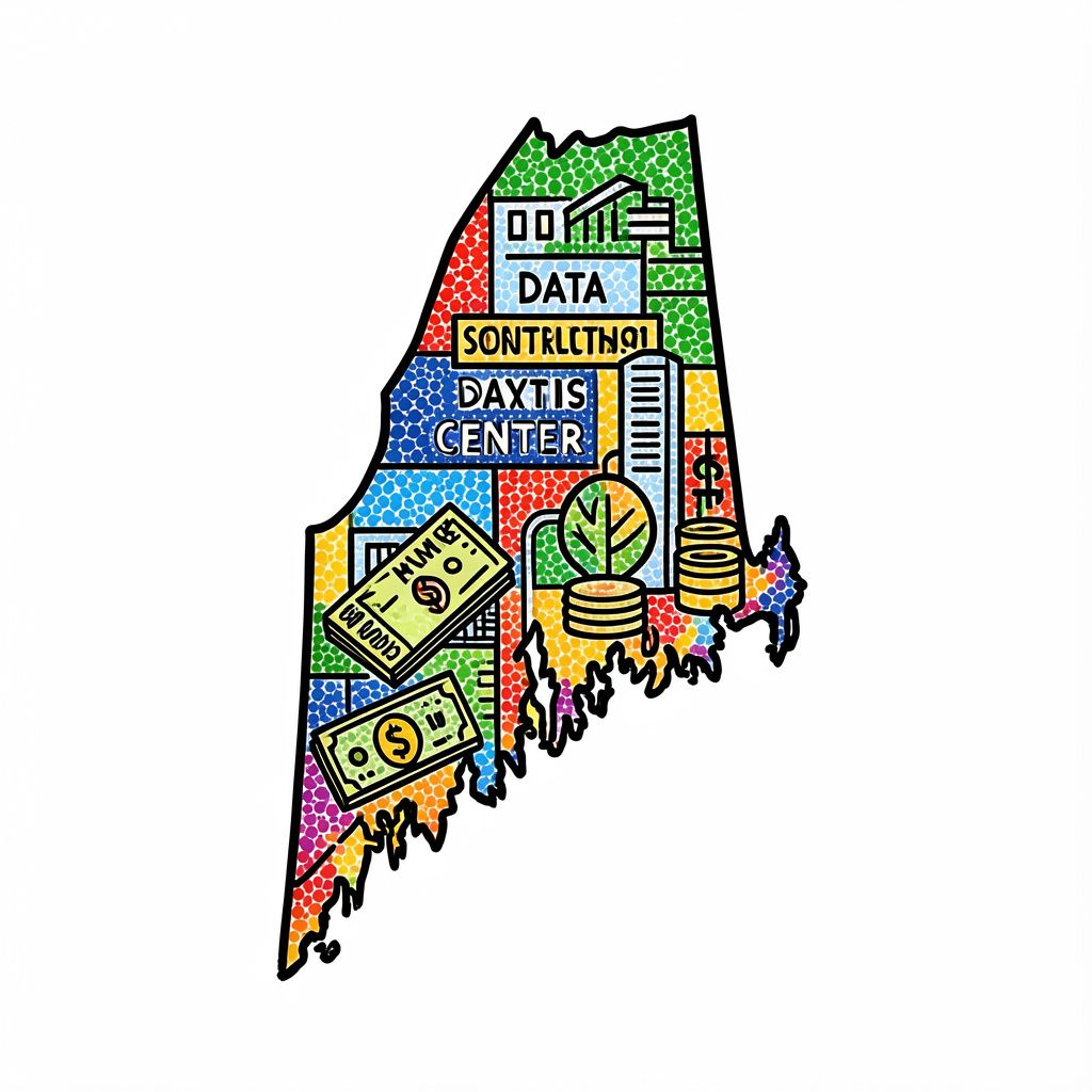 Maine Advances Unprecedented Ban on Large Data Centers Amid Energy Concerns