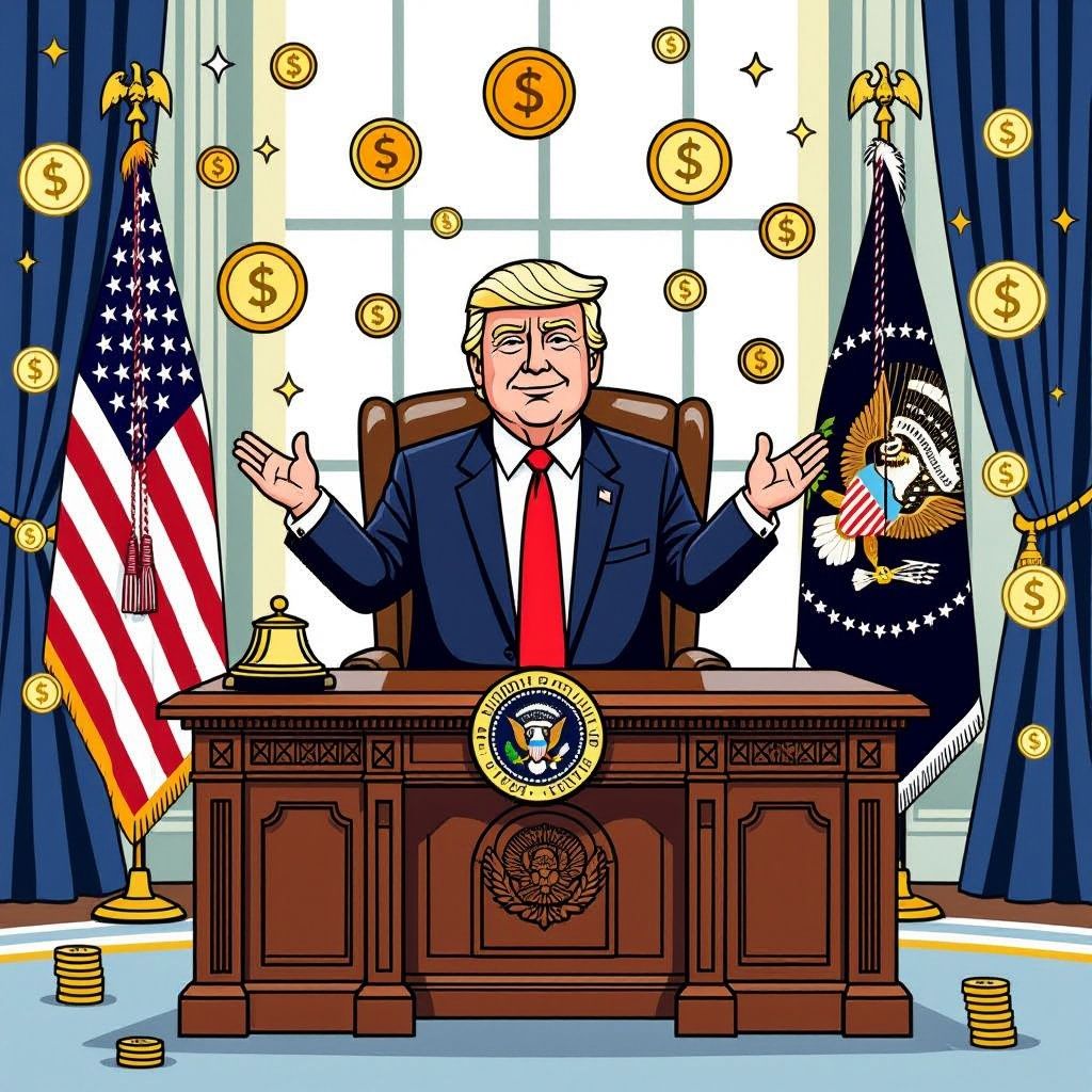 Trump Rings Wall Street Opening Bells From the Oval Office to Launch Children's Investment Program