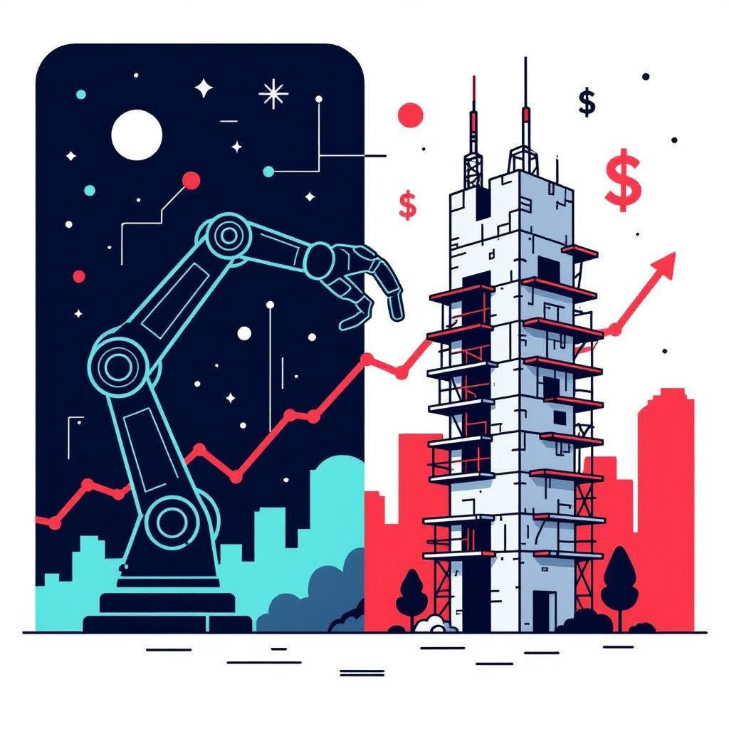 China's Economic Divide: A High-Tech Boom Collides with Mounting Debt
