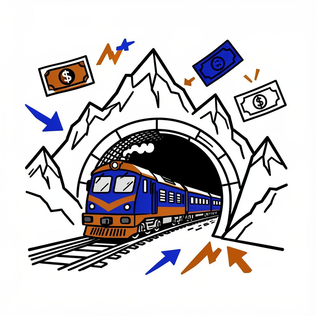 New Central Asian Railway Achieves First Major Tunnel Milestone