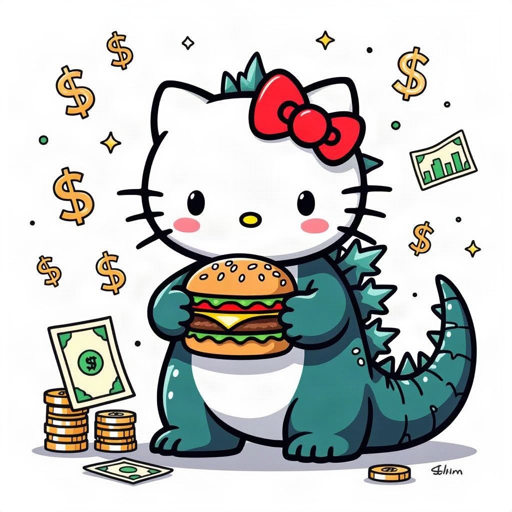 McDonald's Launches Hello Kitty and Godzilla Toy Crossover