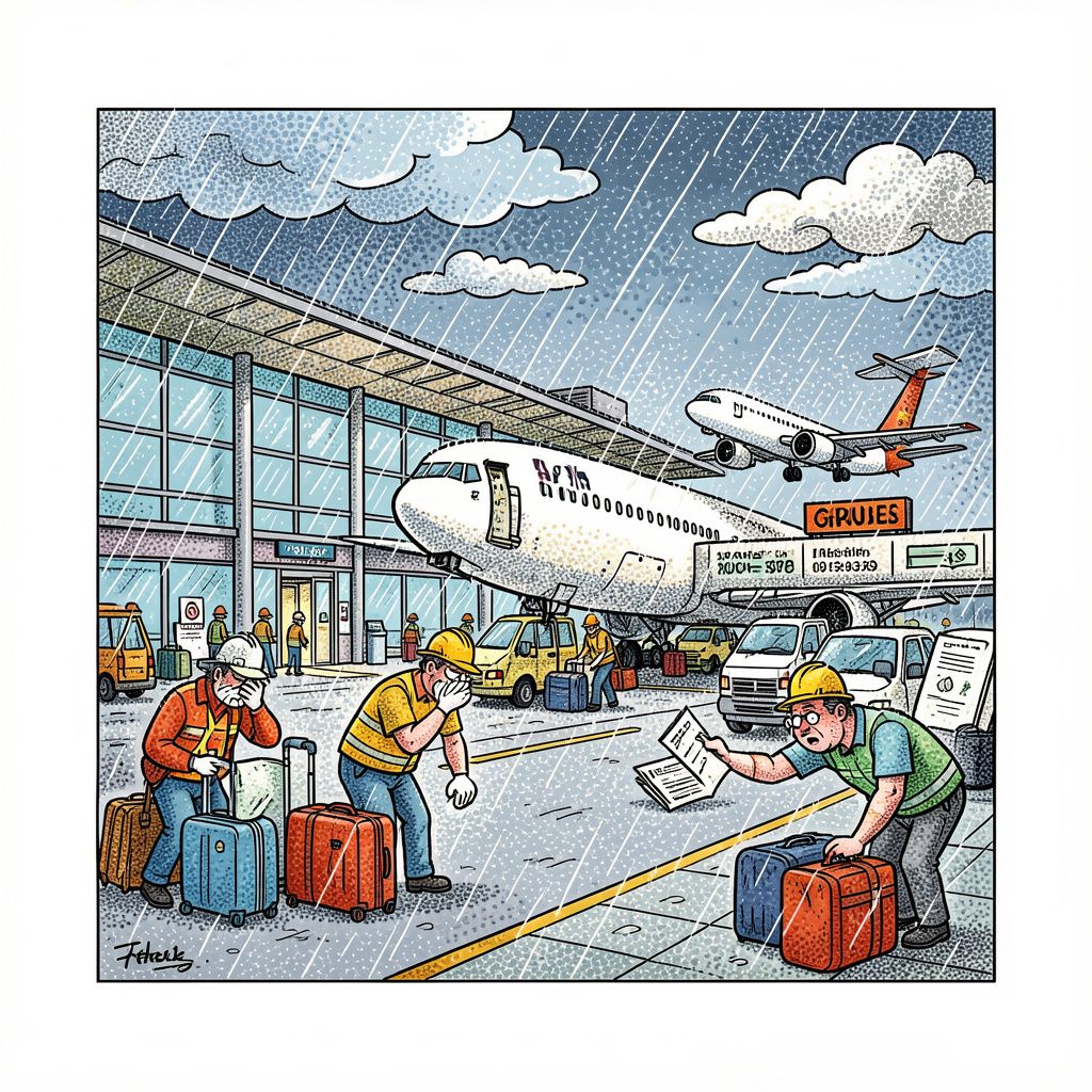 Anchorage Airport Weather Disruptions Challenge Major Airlines and Global Transit