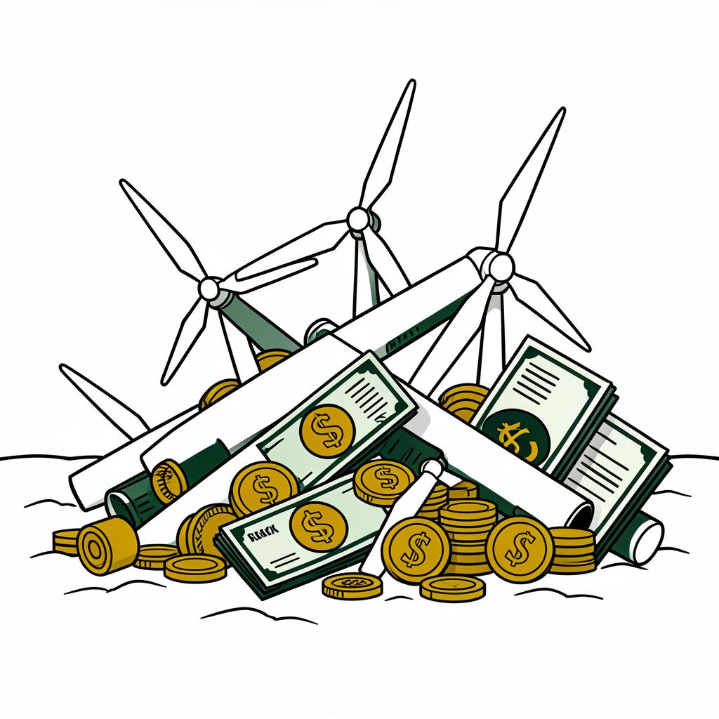 Court Orders Immediate Cleanup of Thousands of Abandoned Wind Turbine Blades in Texas
