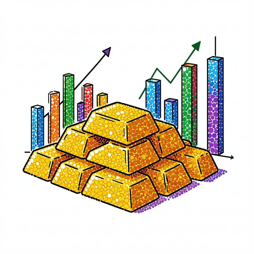 Gold Sustains Historic Highs as Markets Await Crucial Inflation Data