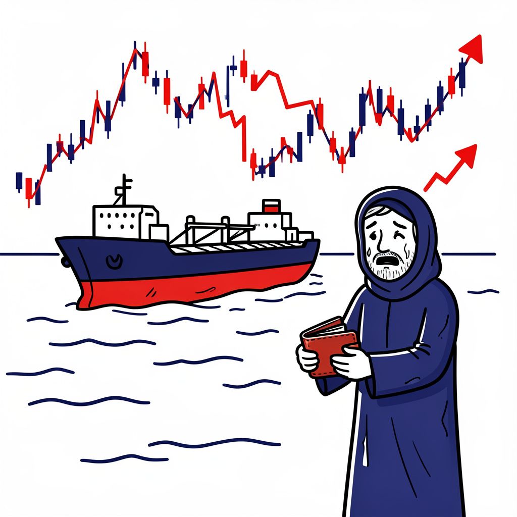 U.S. Blockade Halts Iranian Oil Exports as Economic Crisis Worsens