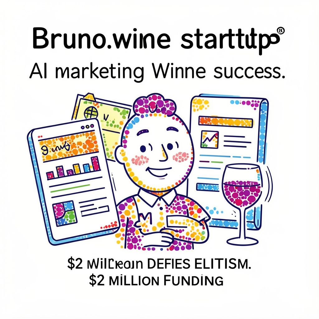 AI-Driven Startup Bruno.wine Secures $2 Million by Defying Traditional Industry Norms