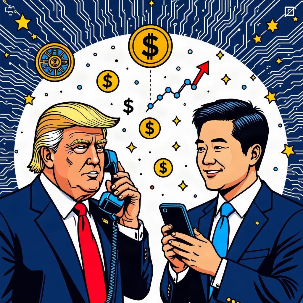 Donald Trump Calls Nvidia CEO Live Onstage to Discuss Artificial Intelligence Growth