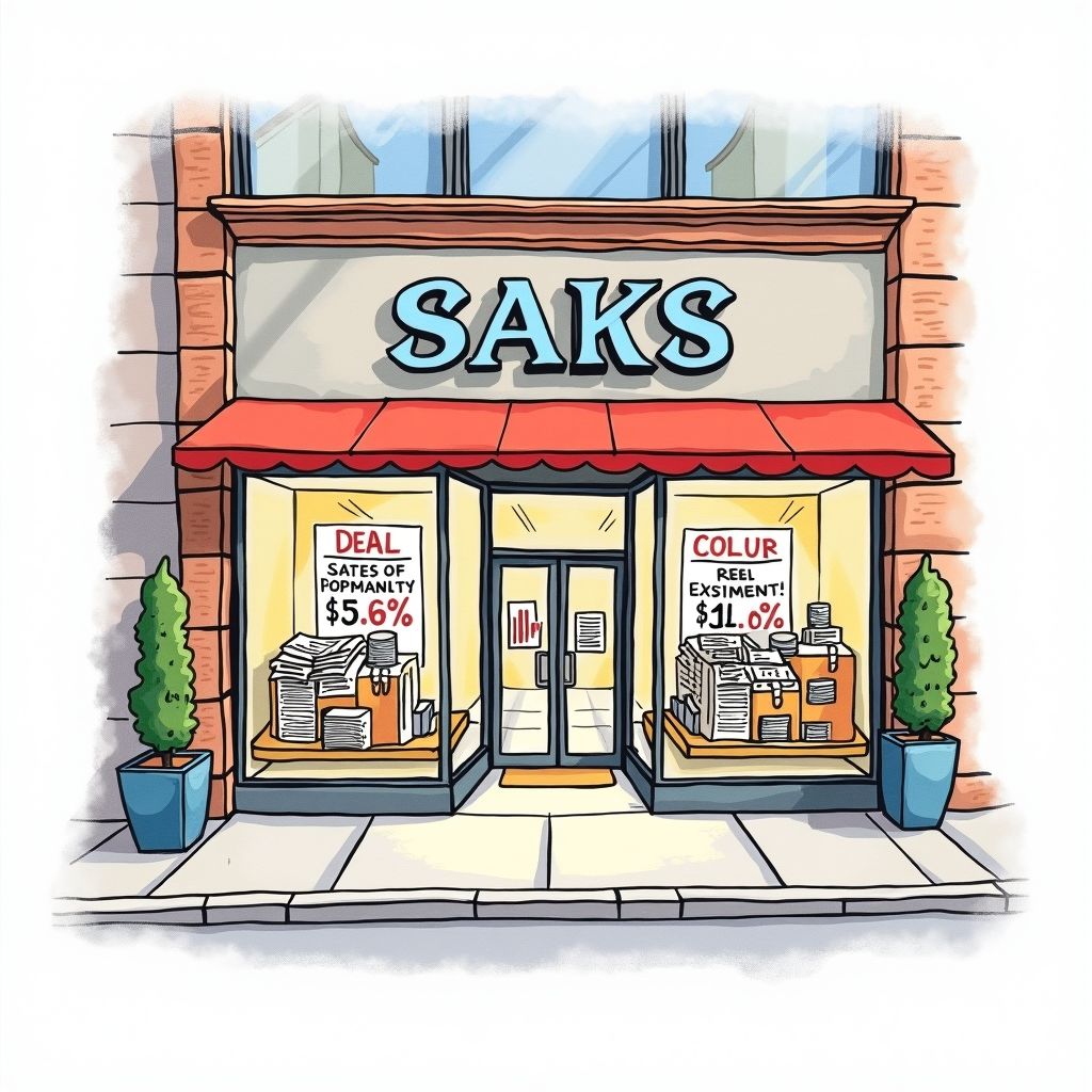 Saks Global Nears $1.75 Billion Funding Deal to Sustain Operations Through Bankruptcy