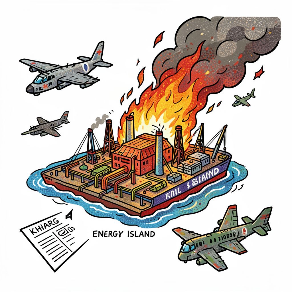 U.S. Strikes Iran's Primary Oil Hub, Triggering Energy Market Volatility