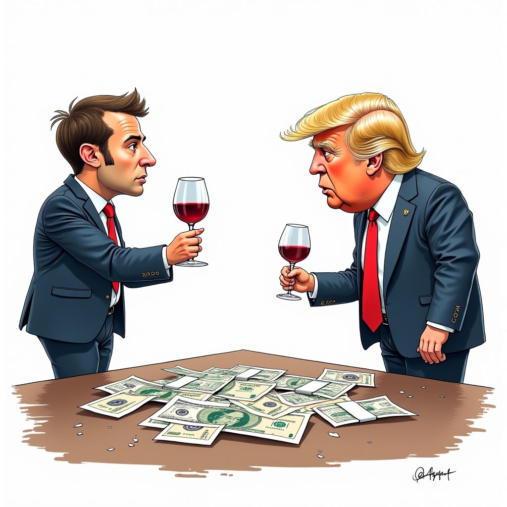 Trump Issues Ultimatum to France: Join Peace Board or Face 200% Wine Tariffs