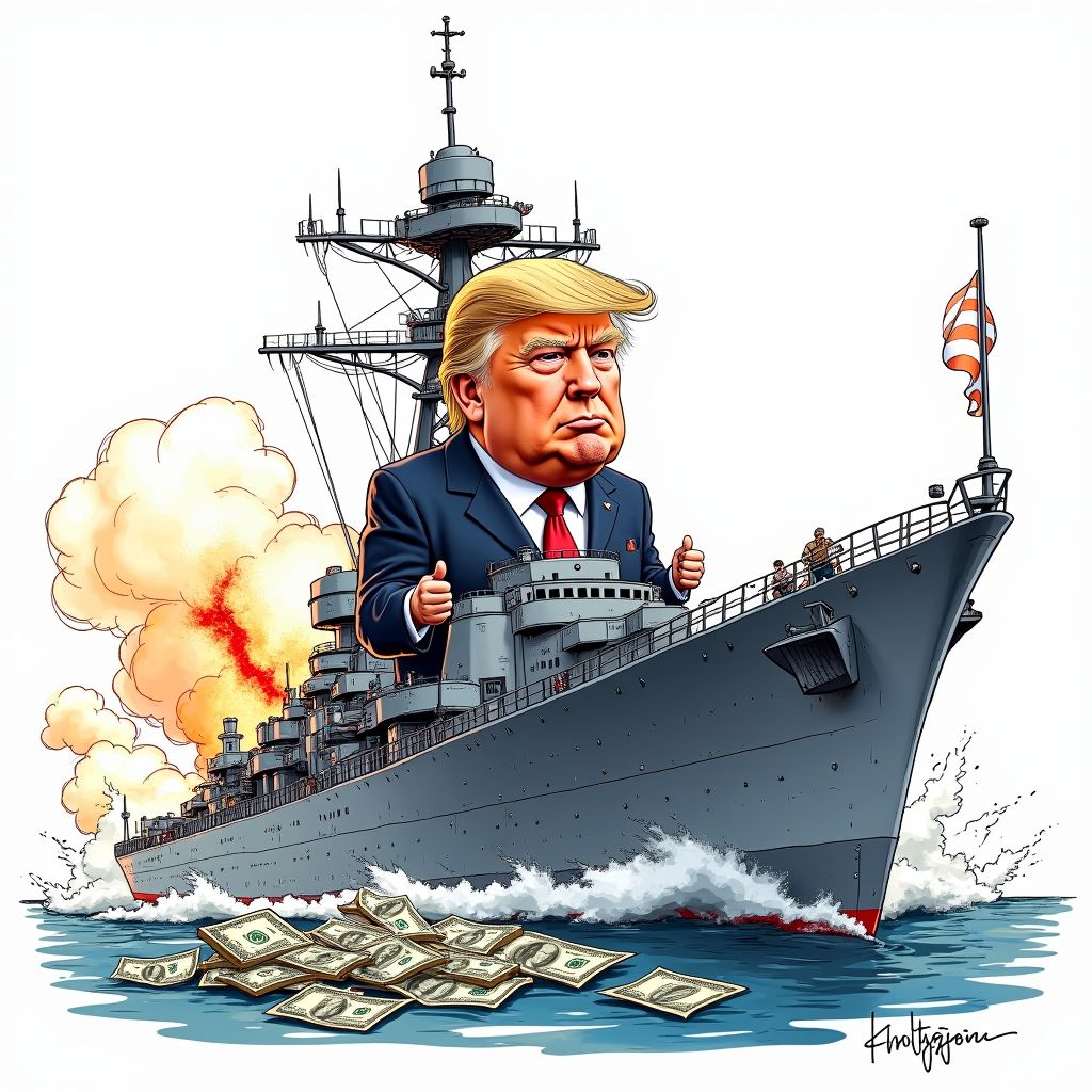Trump Unveils New Battleship Class to Anchor Future Golden Fleet