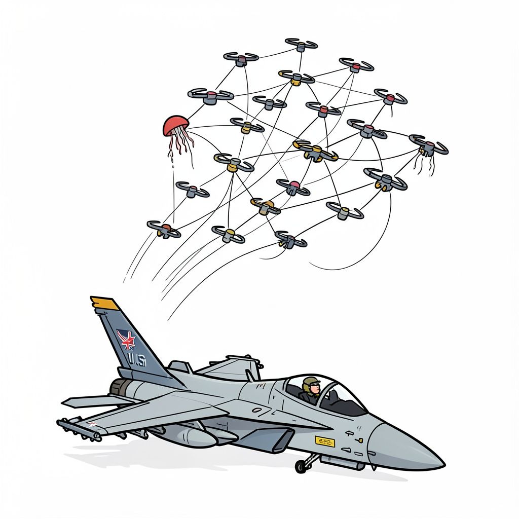 Iran’s ‘Jellyfish’ Drone Swarm: A Game-Changer in Modern Warfare?