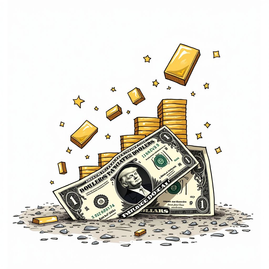 Dollar's Dip: Trump's Policies and Intervention Fears