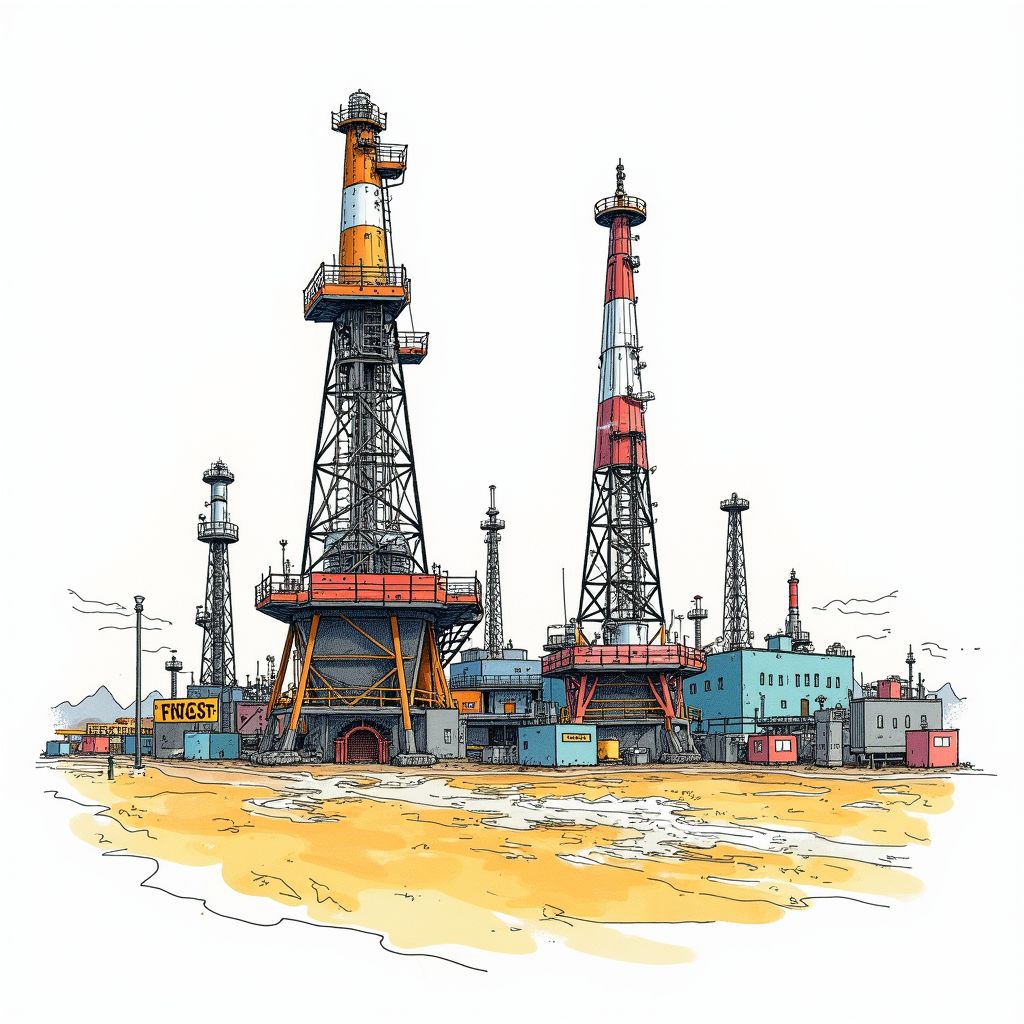 Kazakhstan’s Tengiz Oilfield Resumes Operations With Output Capped Below 50% Through Early February