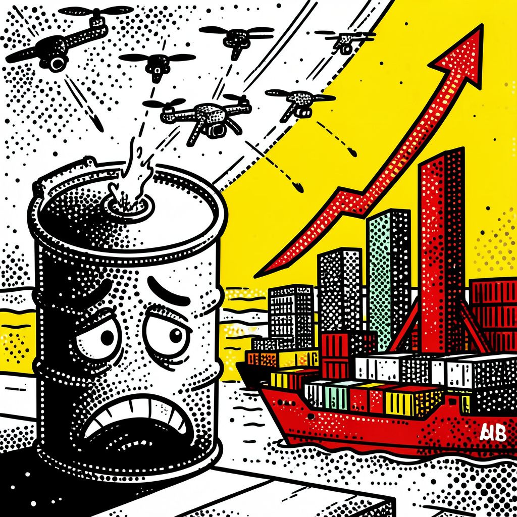 Oil Prices Surge as Middle East Attacks Threaten Global Energy Supplies