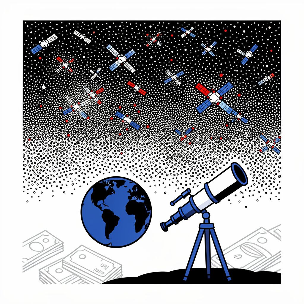 A Million Satellites: How SpaceX Could Erase the Stars from Our Night Sky