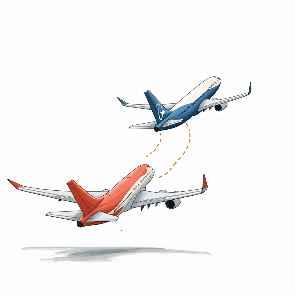 Boeing Overtakes Airbus in Annual Orders Marking Major 2025 Turnaround