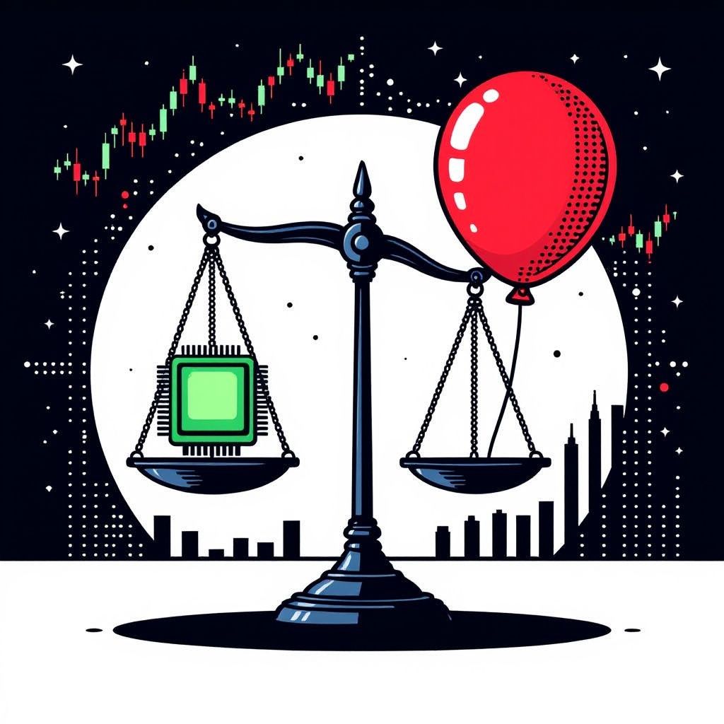 Wall Street Weighs Artificial Intelligence Profits Against Rising Inflation