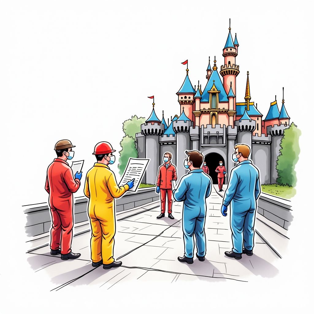 Disneyland Operations Monitored After Backstage Chemical Exposure Hospitalizes Five Employees