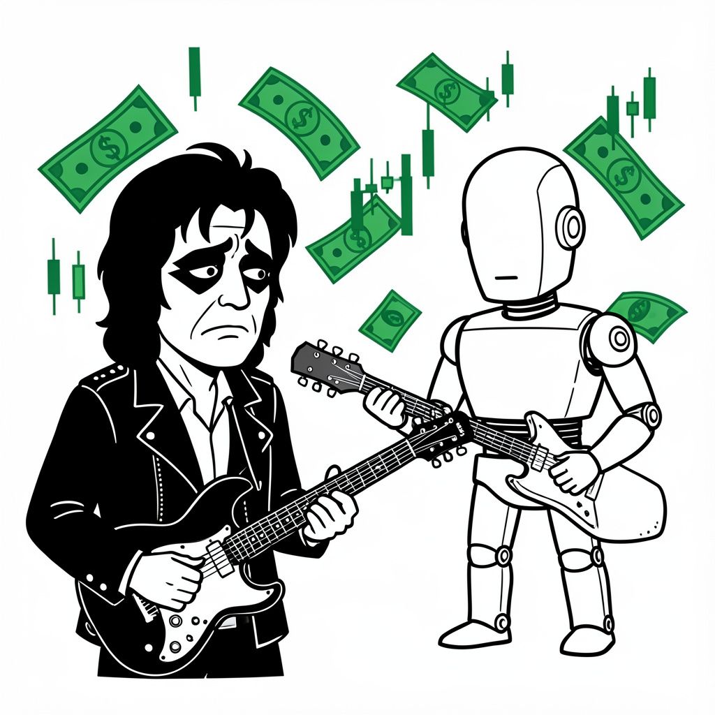 Alice Cooper Warns of Looming Financial and Legal Threats from Fake AI Rock Stars