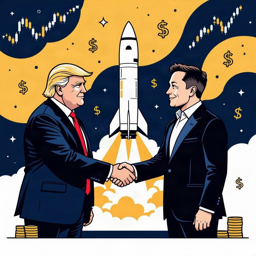 President Trump Acquires Stake in Elon Musk's SpaceX