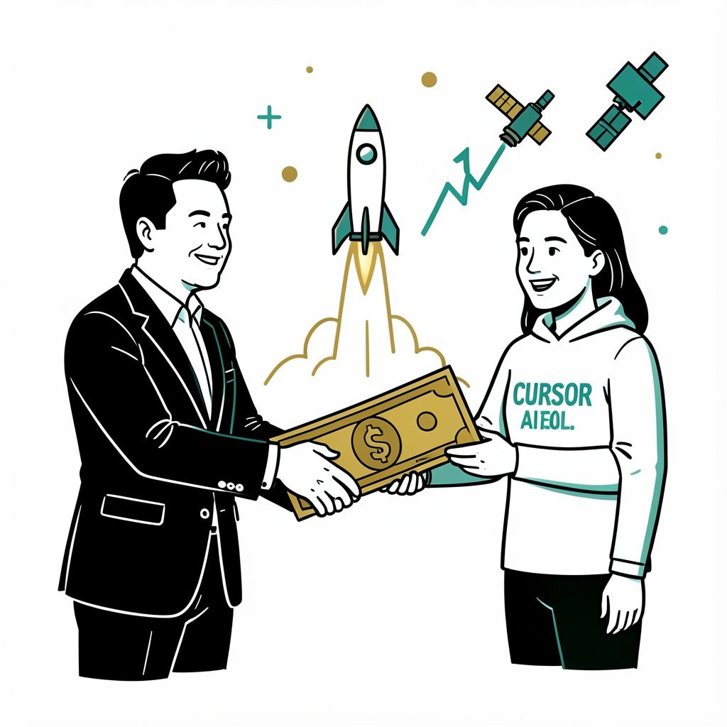 SpaceX Makes Bold $60 Billion Move to Dominate AI Coding