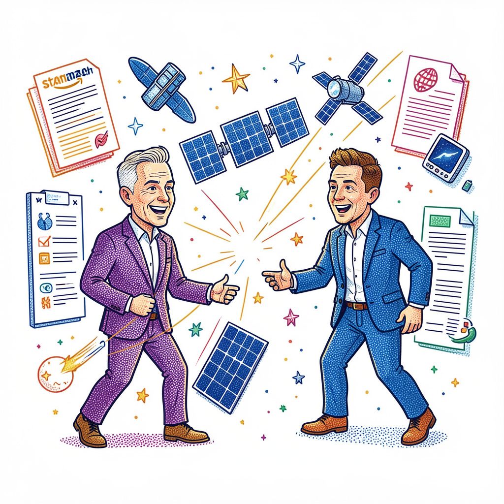 Amazon Challenges Starlink with $11.6 Billion Purchase of Satellite Provider Globalstar