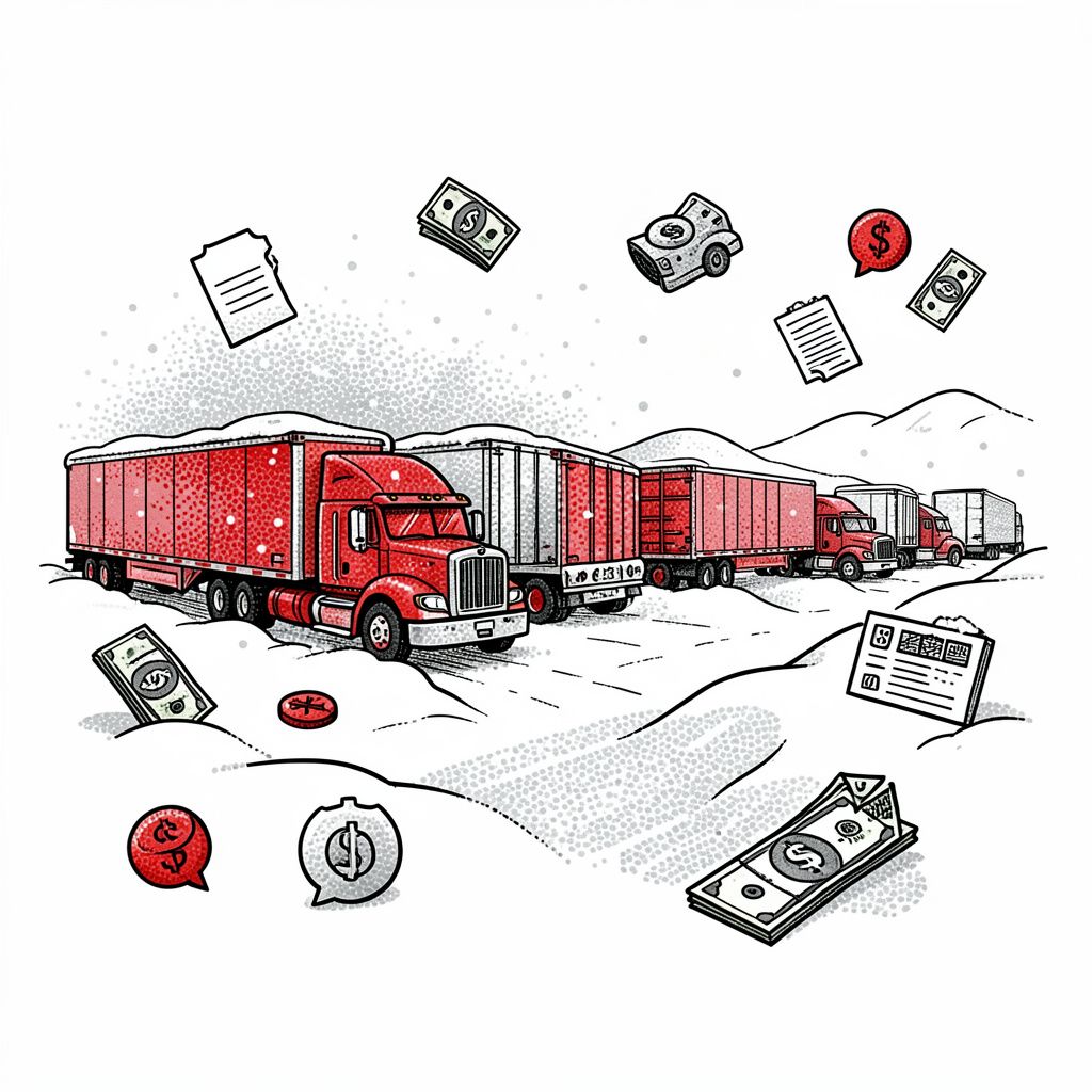Late-Season Blizzard Halts Interstate 80 Freight Traffic