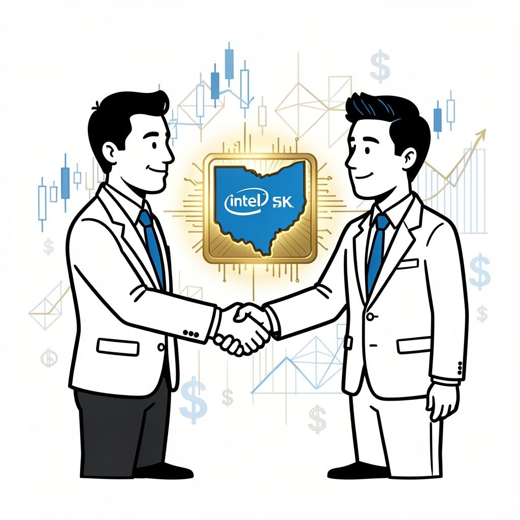 Intel and SK Hynix Discuss Historic Partnership to Produce Memory Chips in the United States
