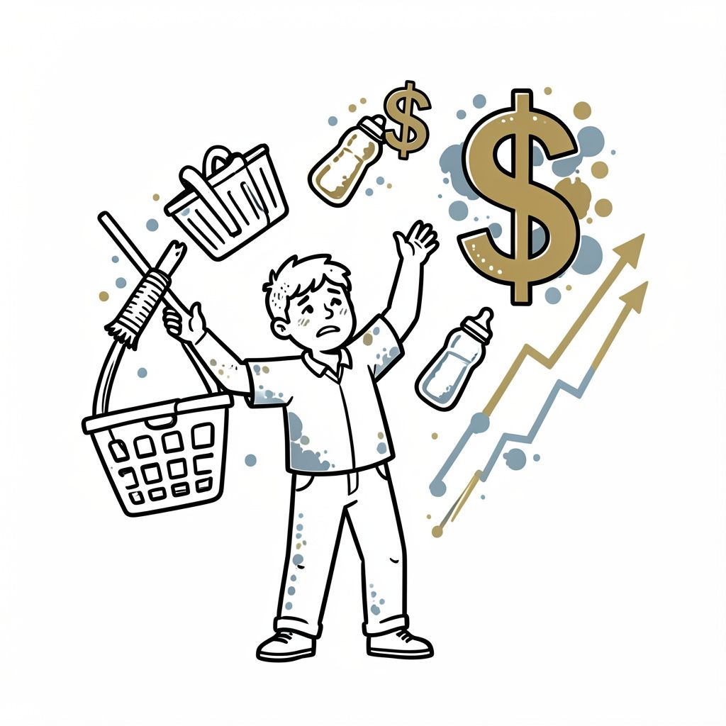 Unpaid Household Work Worth Six Trillion Dollars Left Out of National Economic Data
