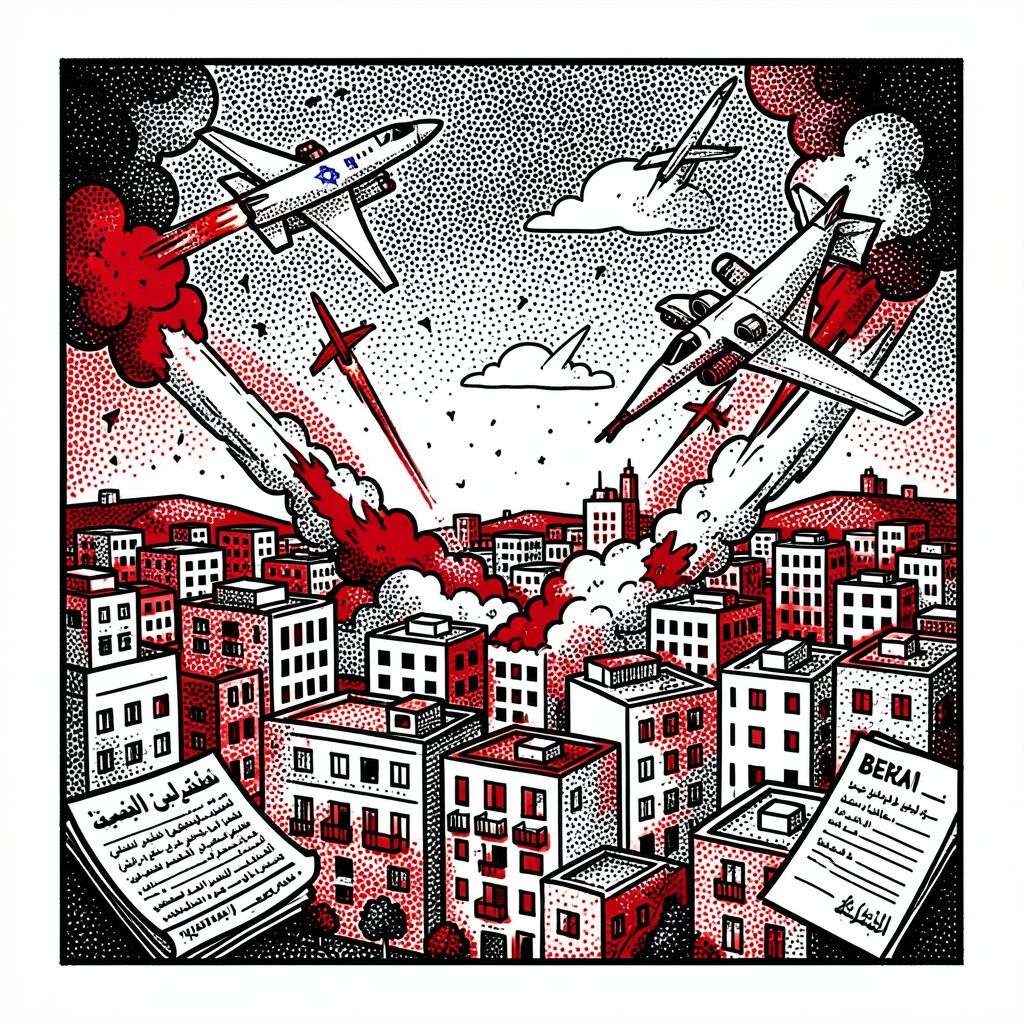 Israel Launches Unprecedented Airstrikes on Beirut Despite US-Iran Ceasefire