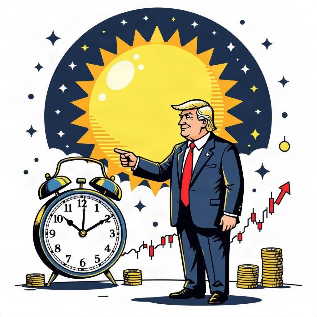 Trump Backs House Proposal to Make Daylight Saving Time Permanent Nationwide