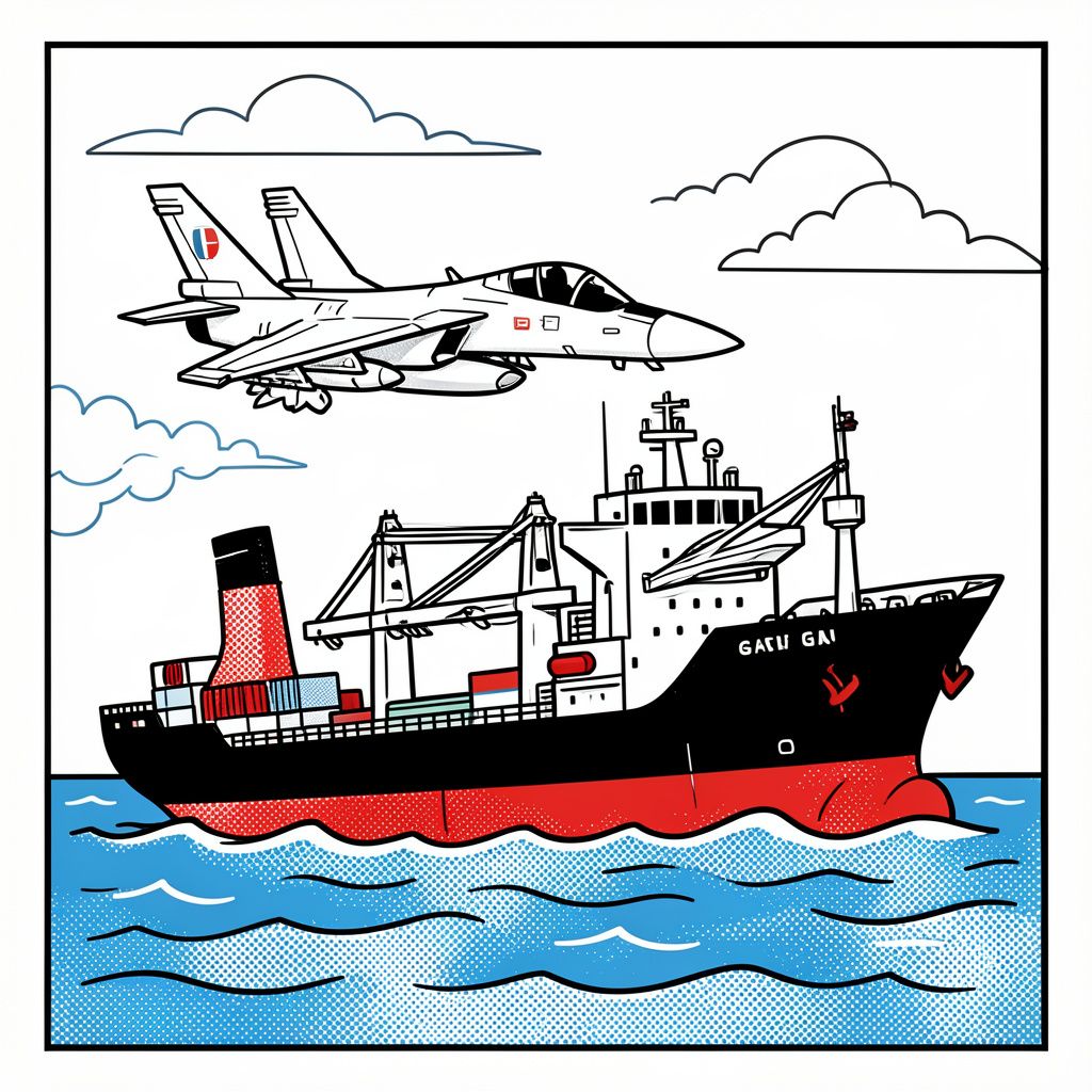 U.S. Jet Disables Iranian Oil Tanker, Raising Stakes for Global Energy Markets