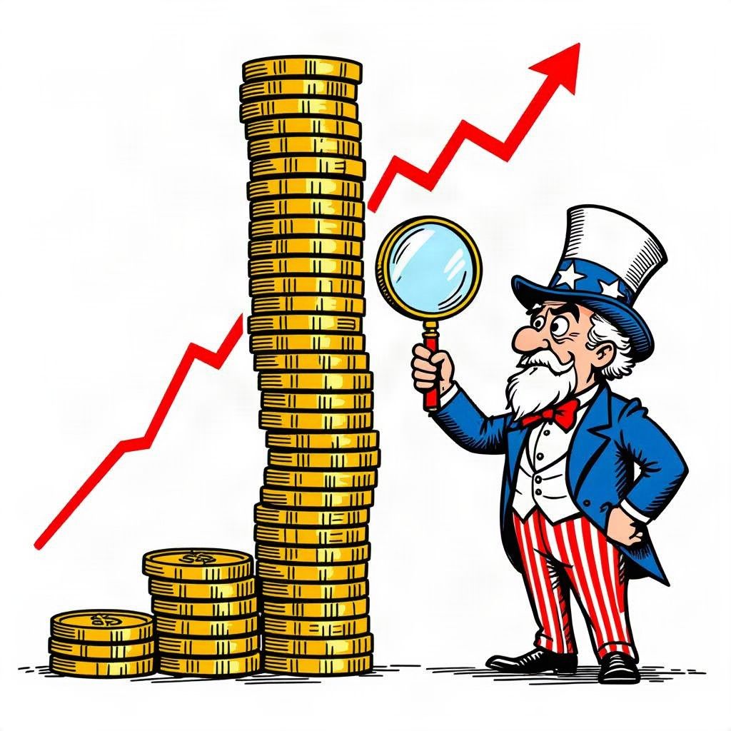 US Budget Deficit Soars as National Debt Nears Historic Highs