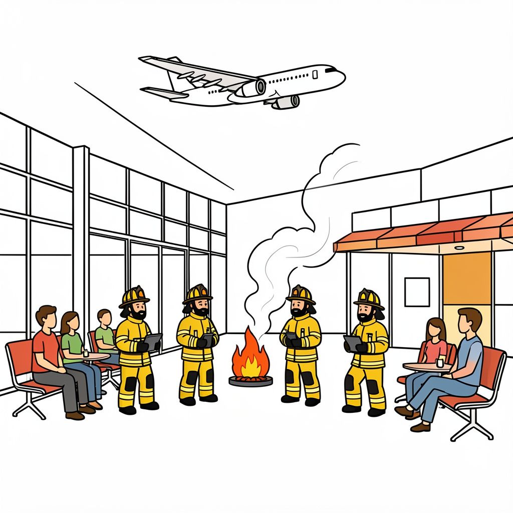 Terminal Fire at Houston Bush Airport Avoids Flight Disruptions