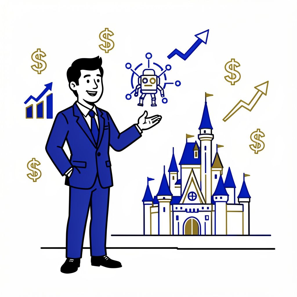 Disney Shifts Focus to Theme Parks and Artificial Intelligence