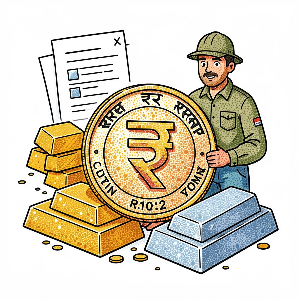 India More Than Doubles Gold and Silver Import Taxes to Shield the Rupee