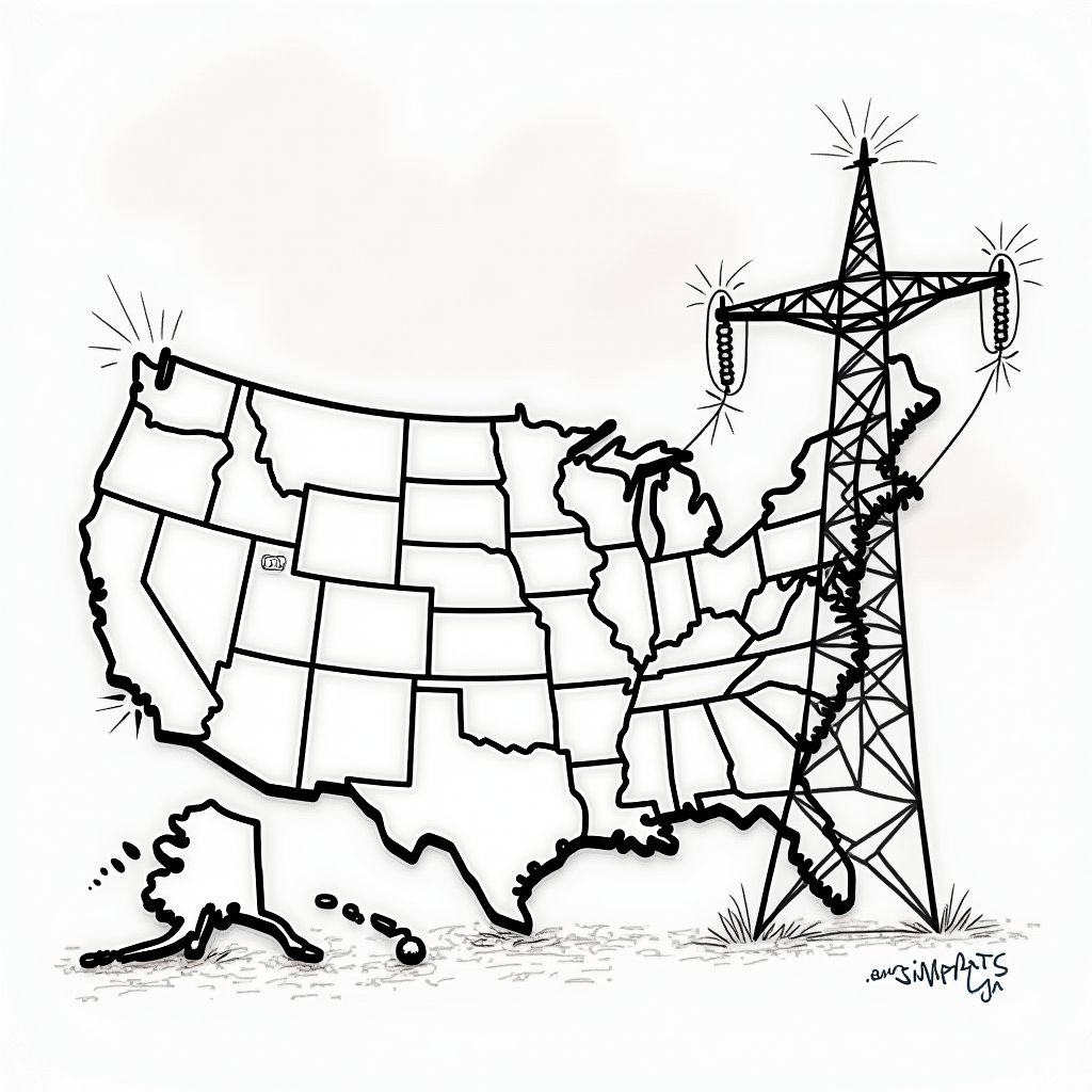 Largest US Power Grid Faces Blackout Risk as Winter Demand Hits Record Highs